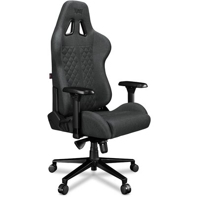 Fotel gamingowy YUMISU 2050 Magnetic Ciemnoszaro-czarny