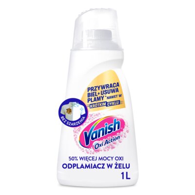 Odplamiacz do prania VANISH Oxi Action Biały 1000 ml