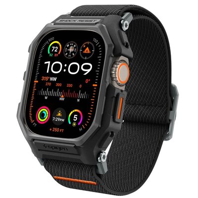 Etui SPIGEN Lite Fit Pro do Apple Watch Ultra z serii 1/2/3 (49mm) Czarny matowy