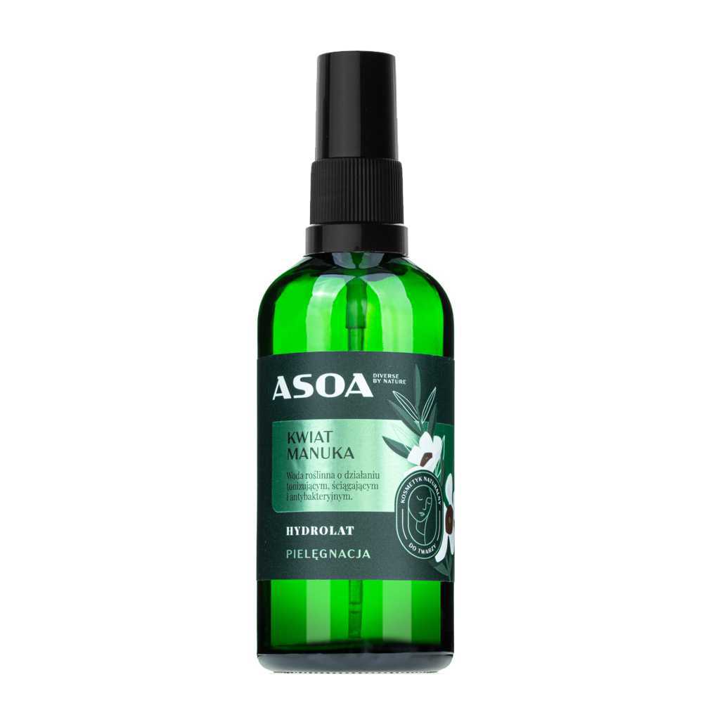 Asoa hydrolat do twarzy kwiat manuka, 100 ml