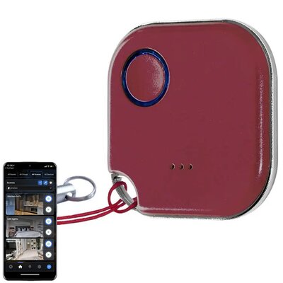 Przycisk aktywacji akcji i scen SHELLY Blu Button 1 Czerwony