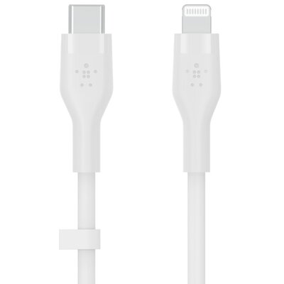 Kabel USB-C - Lightning BELKIN Silicone 1m Biały