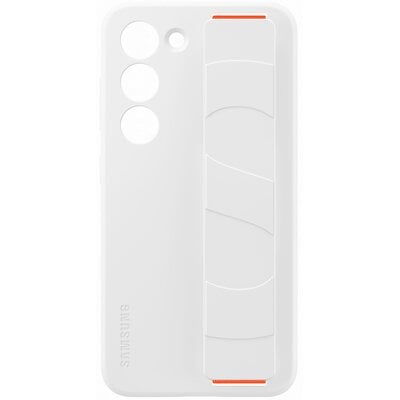Etui SAMSUNG Silicone Grip Cover do Galaxy S23 EF-GS911TWEGWW Biały