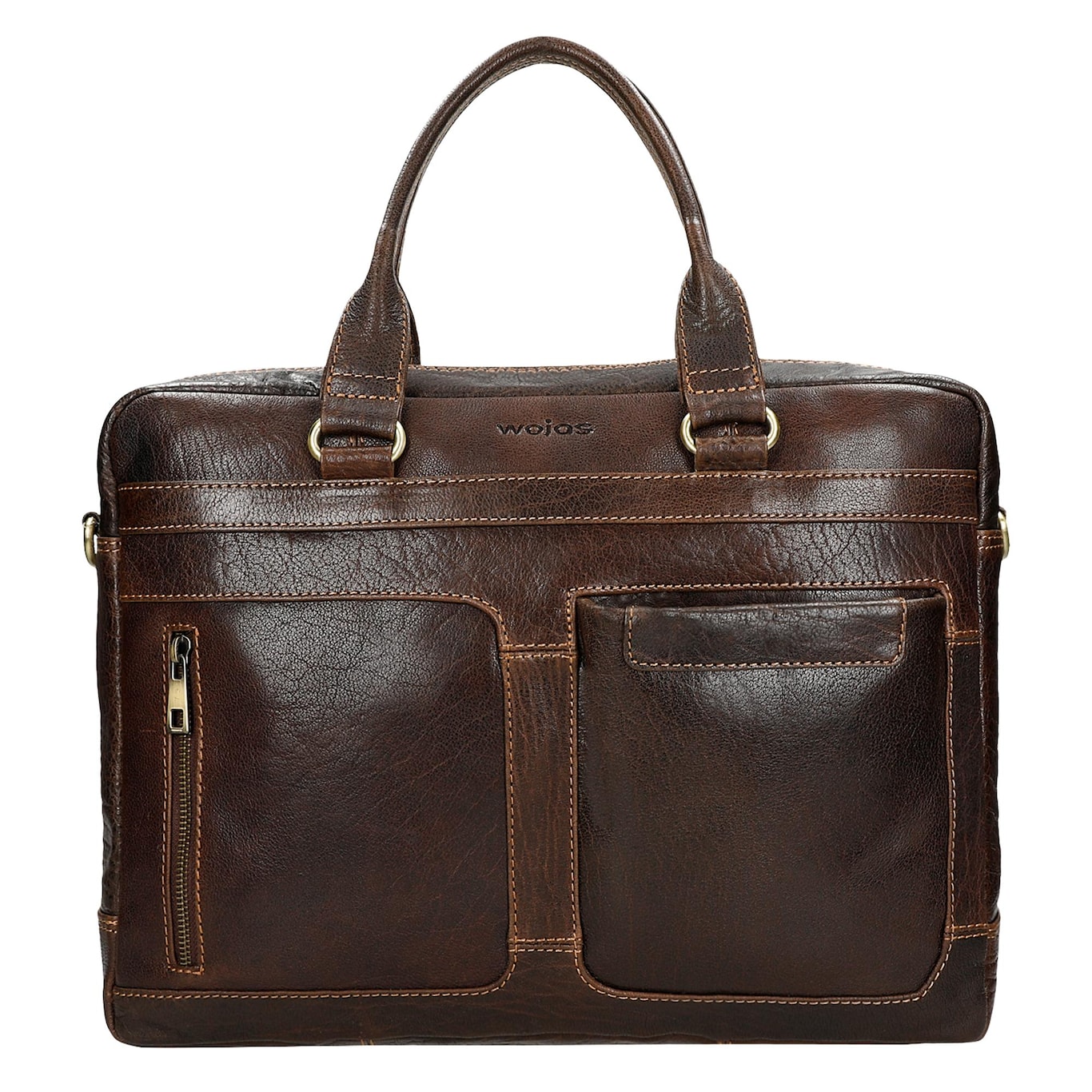Wojas Brązowa Torba Męska Do Pracy