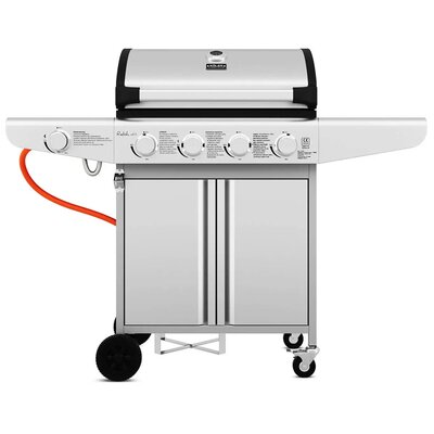 Grill gazowy KOLER Relish v1 Srebrny 16 kW 66 x 40 cm