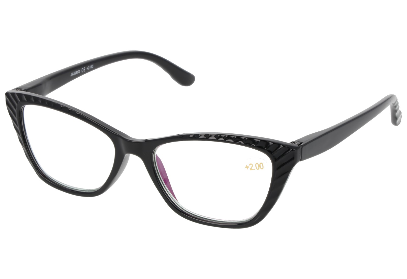 Jawro okulary do czytania z powłoką anty refleks AR dioptria +2,0, 1 para