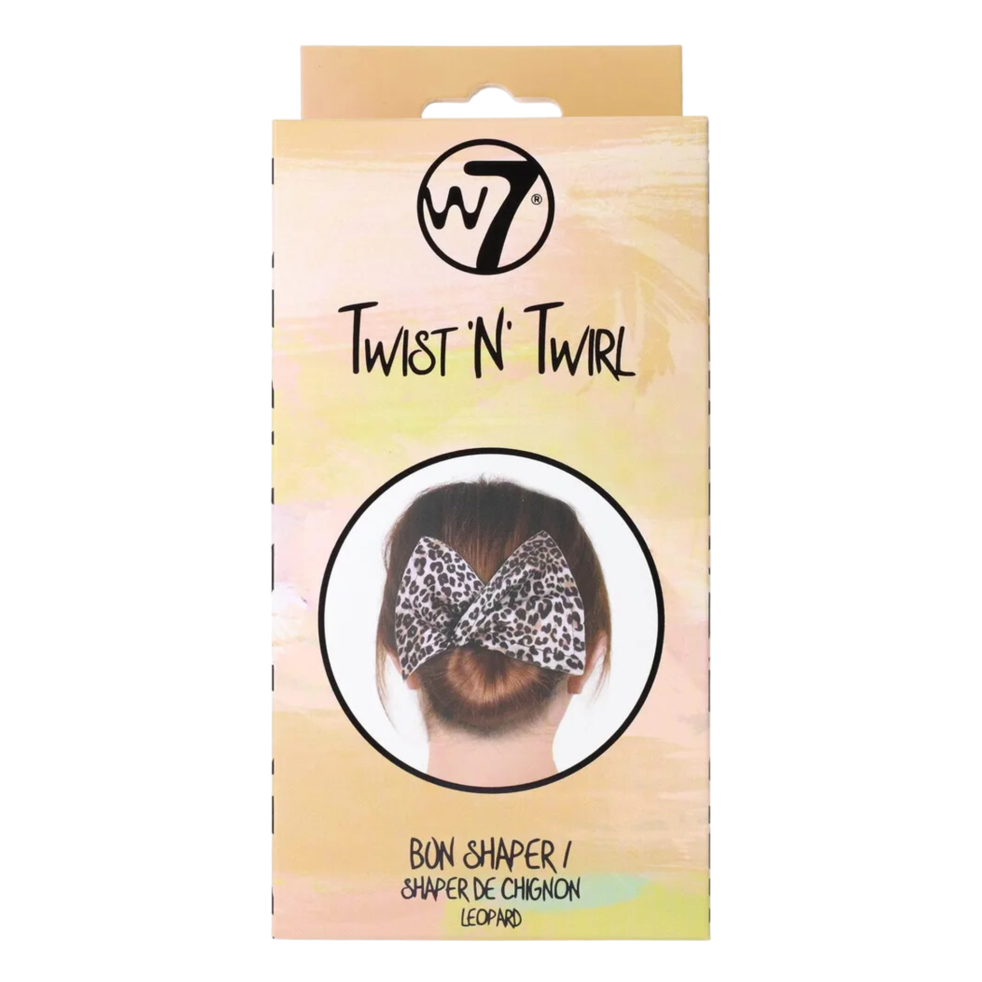 W7 Twist 'N' Twirl bun shaper Leopard, 1 szt.