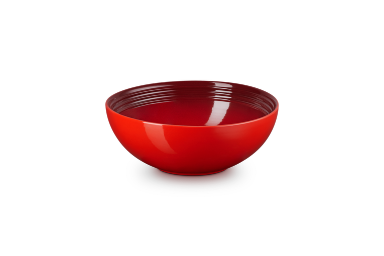 Le Creuset - Miska do sałatek kamionka wiśniowy