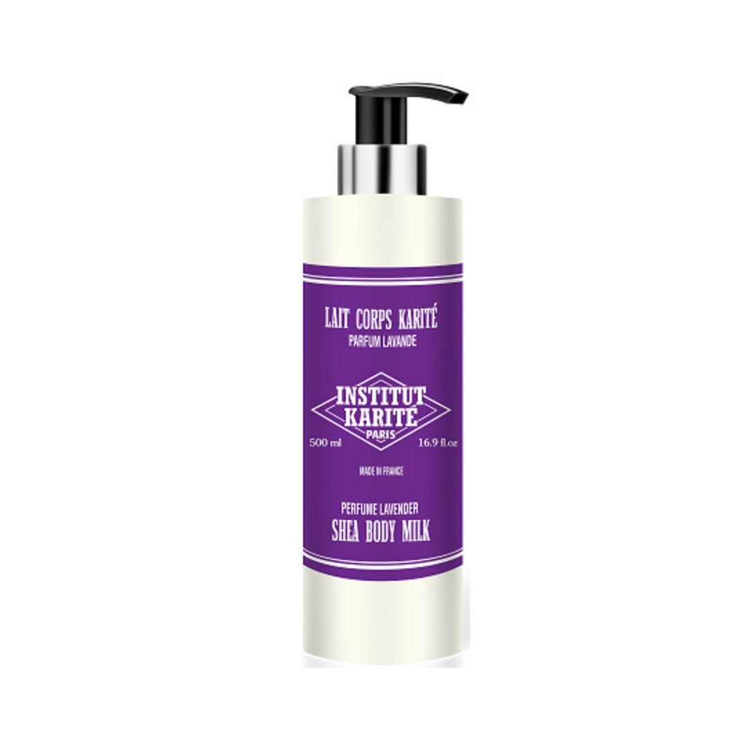 Institut Karite Lavender Shea Body Milk mleczko do ciała z masłem Shea Lawenda, 500 ml