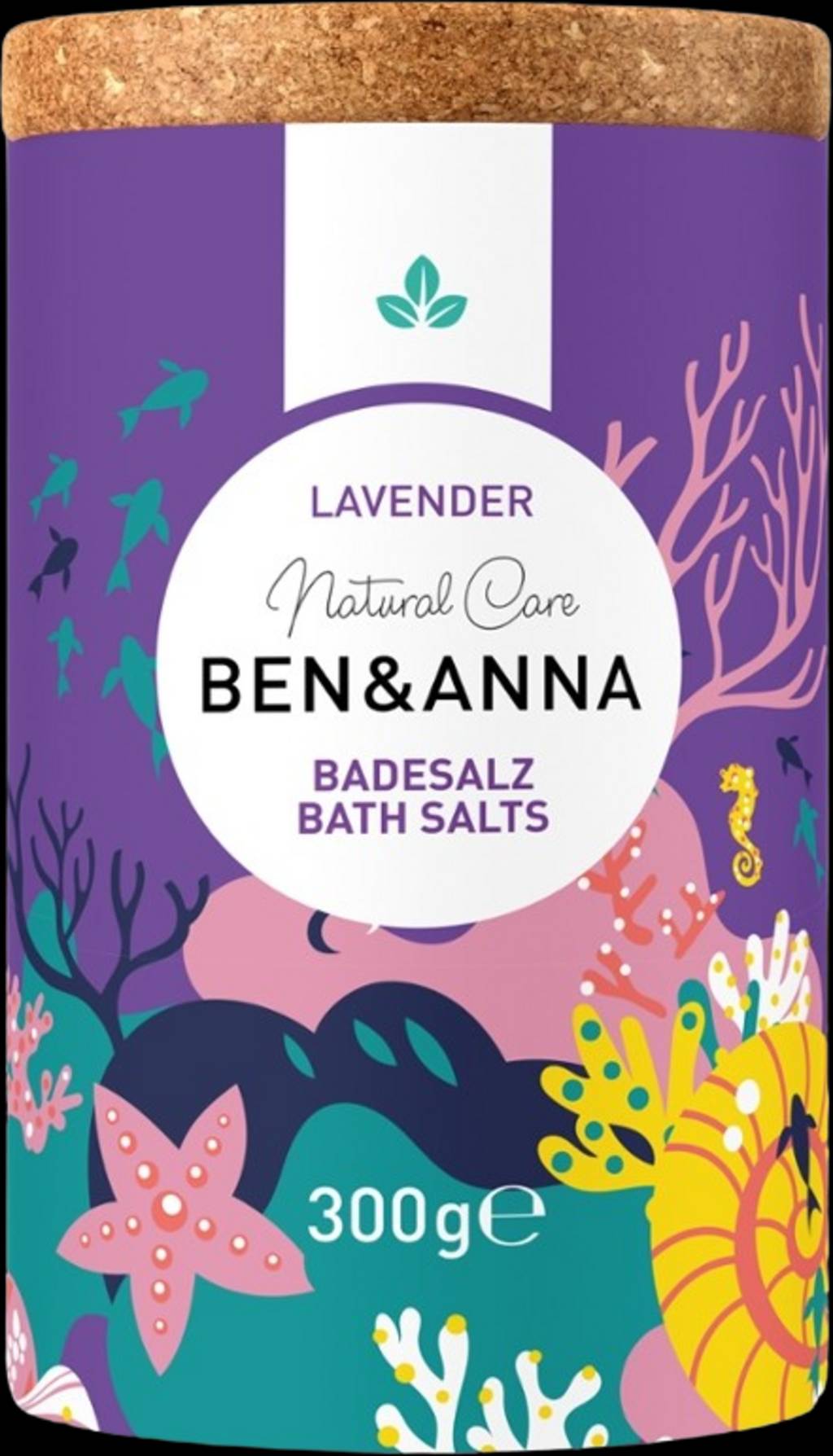 Ben&Anna Lavender sól do kąpieli, 300 g