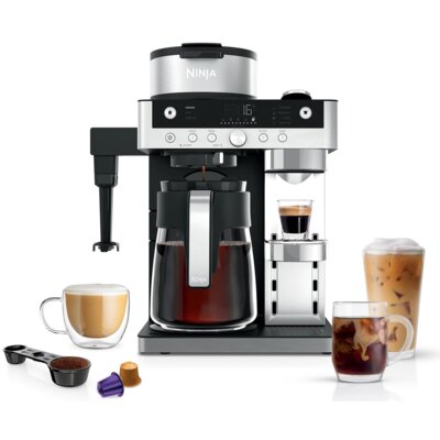 Ekspres NINJA Shark CFN803EU Czarno-stalowy