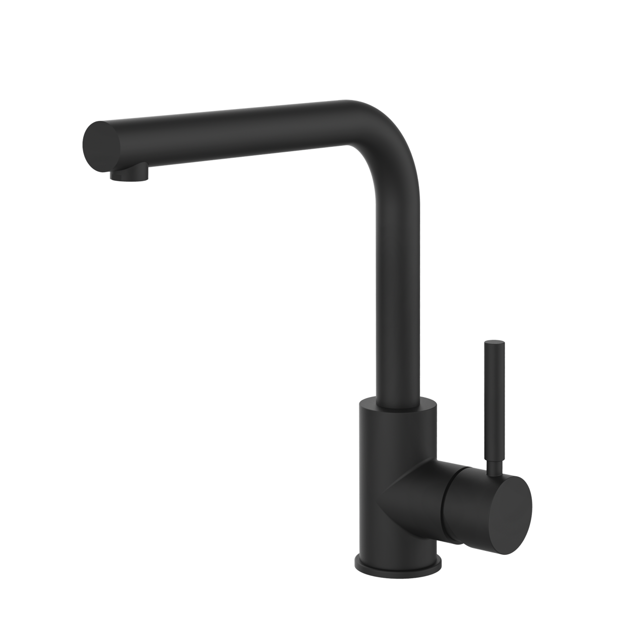 Gessi - Bateria kuchenna Neutron obrotowa wylewka 17155 Czarna matowa