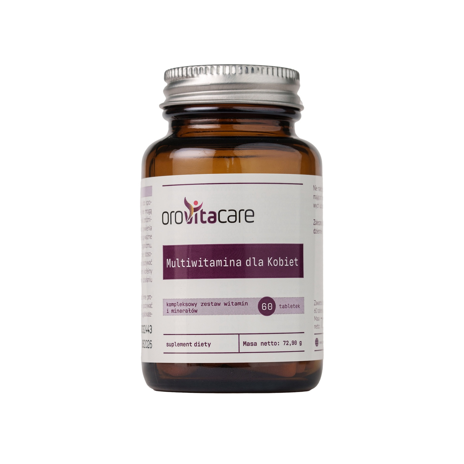 Oromed Orovitacare Multiwitamina Dla Kobiet suplement diety, 60 tabl./1 opak.