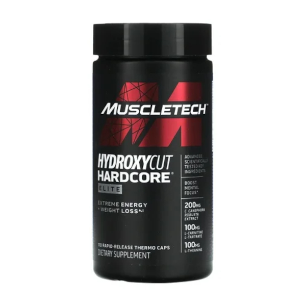 MuscleTech Hydroxycut Hardcore Elite suplement diety, 110 kaps./1 opak.