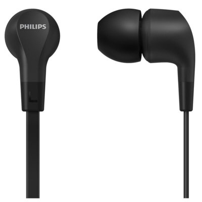 Słuchawki dokanałowe PHILIPS TAE1105BK/00 Czarny