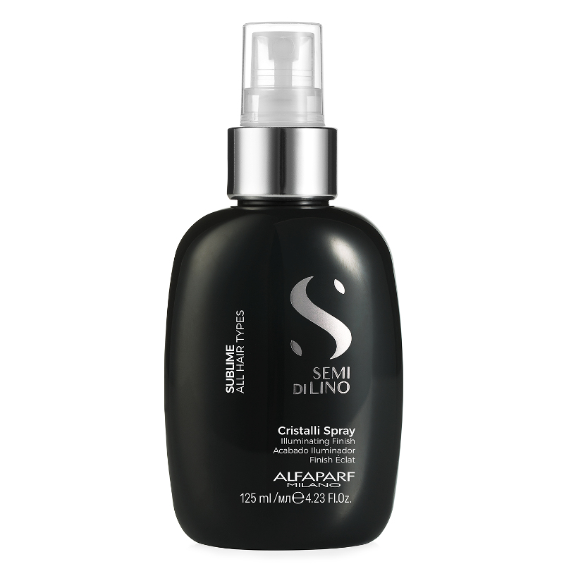 Alfaparf Semi Di Lino Sublime Cristalli serum nabłyszczające w sprayu do włosów, 125 ml