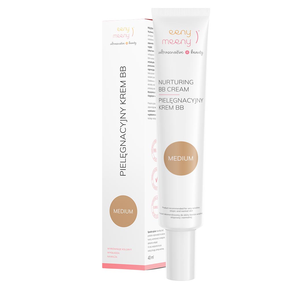 eeny meeny pielęgnacyjny krem BB Medium, 40 ml