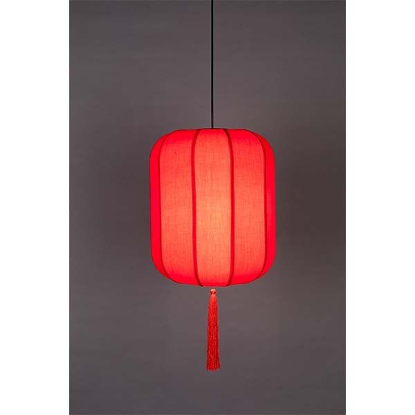 Dutchbone - Lampa wisząca Suoni S Czerwona