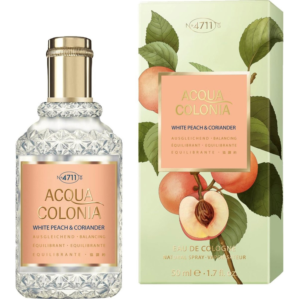 4711 Acqua Colonia White Peach & Coriander woda kolońska unisex, 50 ml
