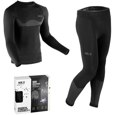 Bielizna termoaktywna NILS Magnus BTZ0464 (XXL/XXXL) Czarny