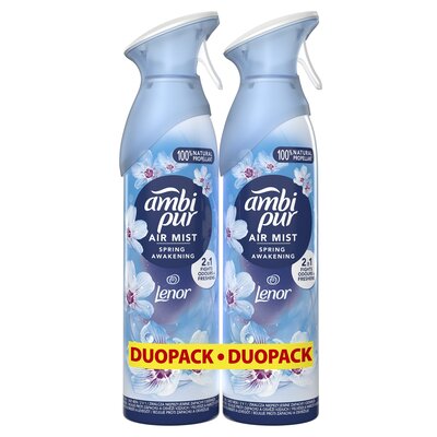 Odświeżacz powietrza AMBI PUR Air Mist Lenor Spring Awakening 185 ml (2 sztuki)