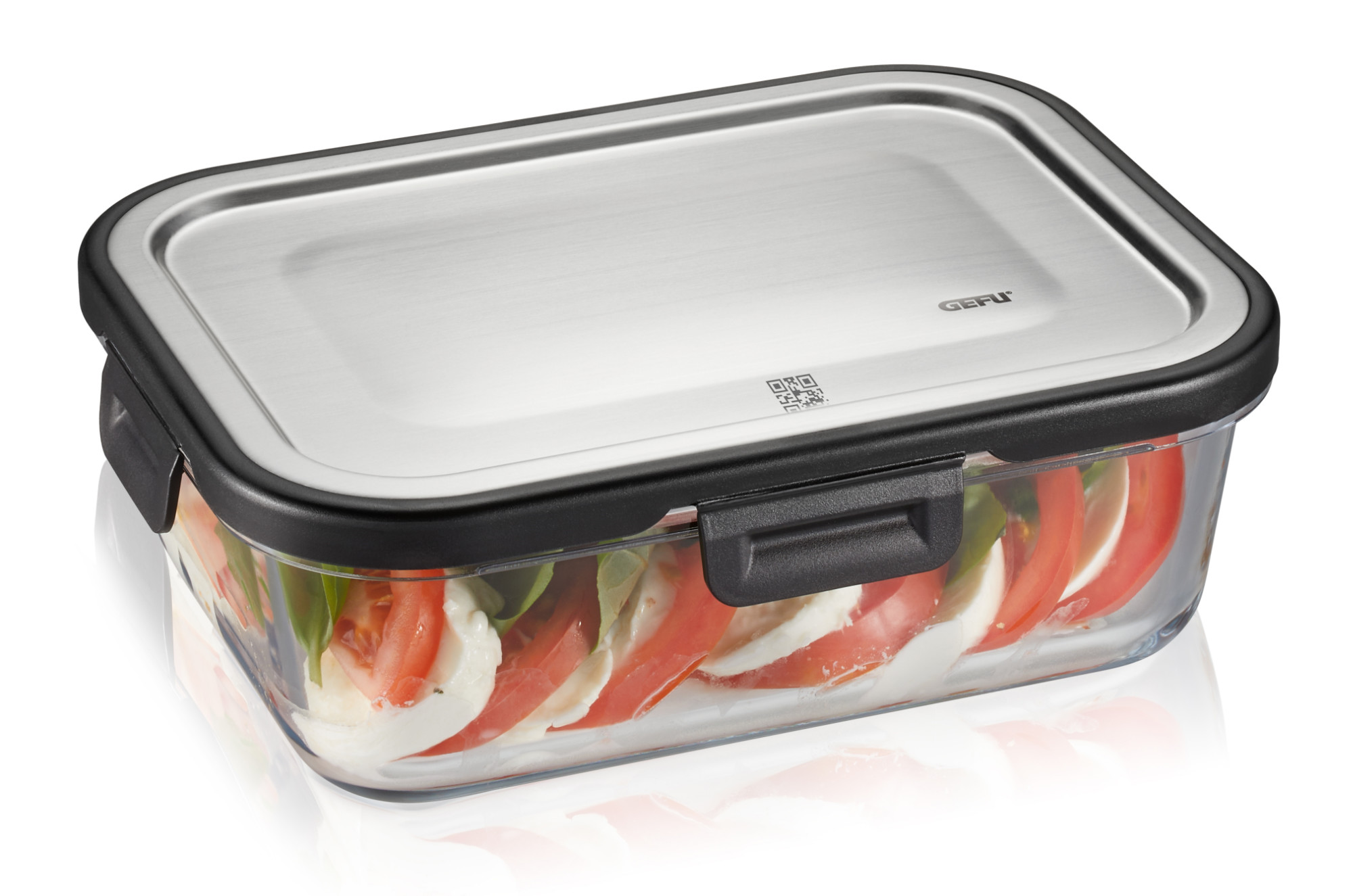 GEFU - Pojemnik szklany prostokątny MILO 1000 ml