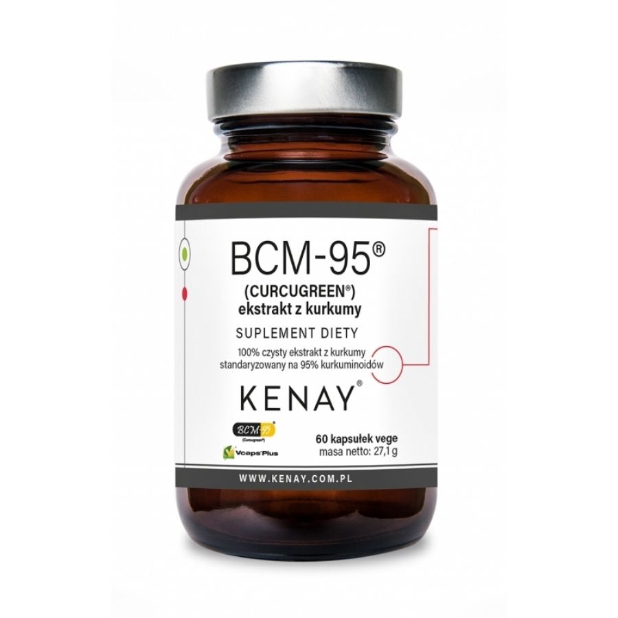 Kenay Kurkuma BCM-95 suplement diety, 60 kaps./1 opak.
