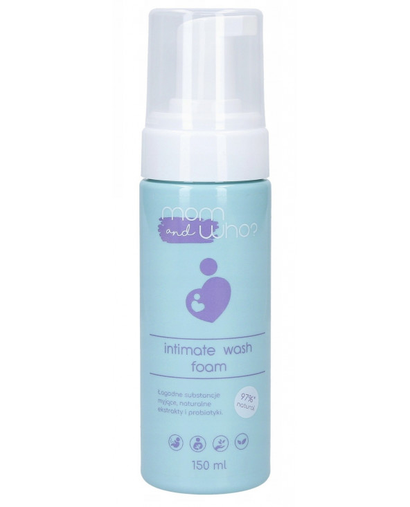Mom and Who pianka do higieny intymnej dla kobiet w ciąży, 150 ml