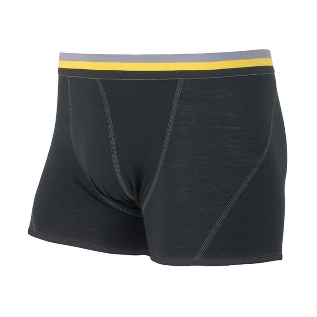 SENSOR - Bokserki męskie MERINO ACTIVE czarne