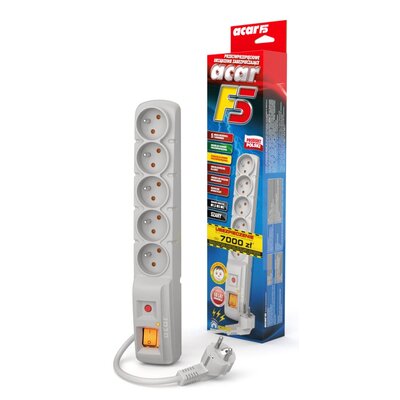 Listwa ACAR F5 W0108 (5 m) Szary