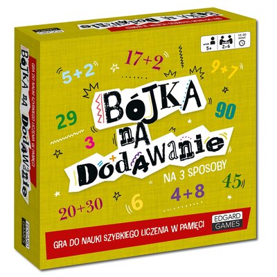 Gra edukacyjna EDGARD GAMES Bójka na dodawanie