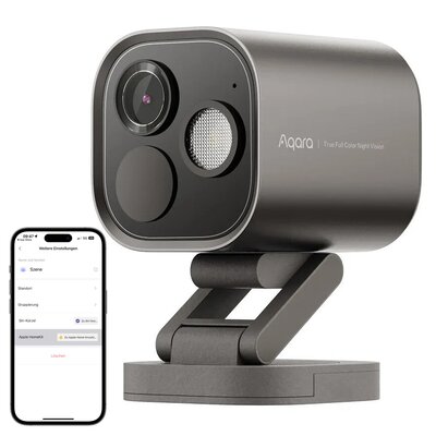 Kamera AQARA Camera Hub G5 Pro Zewnętrzna, Wi-Fi Szary