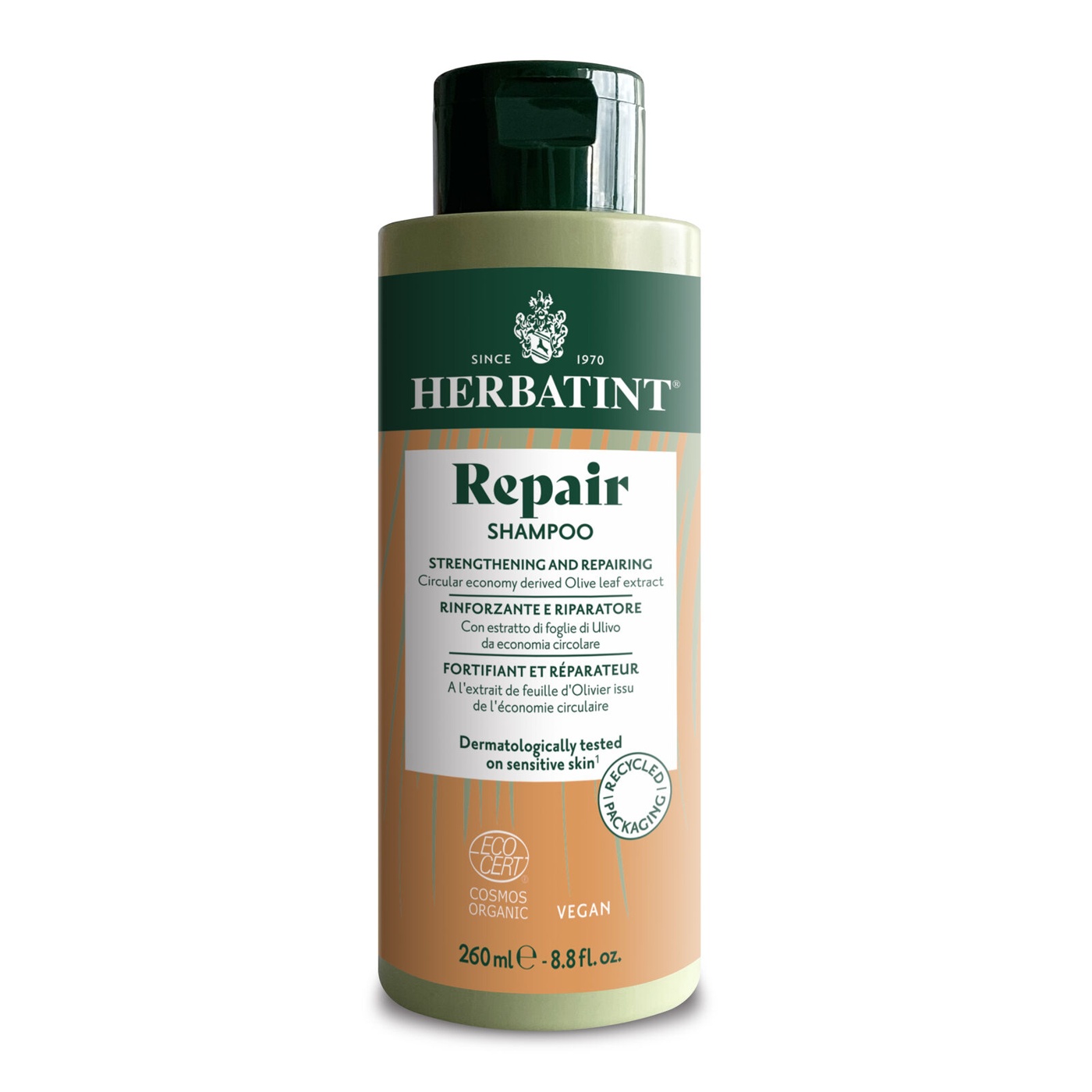 Herbatint szampon do włosów naprawczy, 260 ml