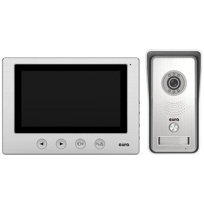 Wideodomofon EURA Luna VDP-33A3 Srebrny