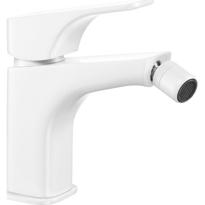 Bateria bidetowa Deante Hiacynt biały połysk BQH_A30M