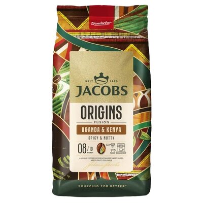 Kawa ziarnista JACOBS Orignis Fusion Uganda & Kenya Beans 1 kg