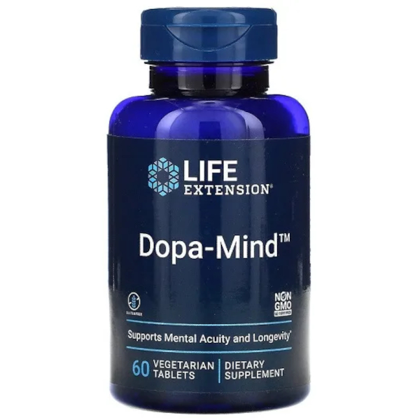 Life Extension Dopa-Mind suplement diety, 60 tabl./1 opak.