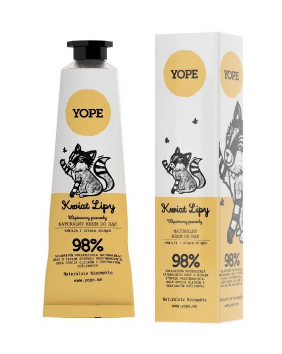 YOPE Krem do rąk lipa, 50 ml
