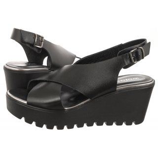 Sandały Wojas Czarne 76057-51