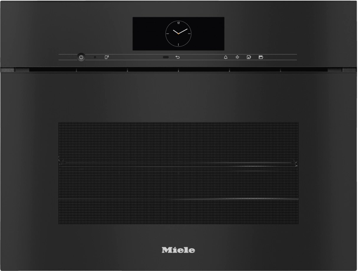 Miele - Piekarnik parowy bezuchwytowy DGC 7840 HCX Pro czarny A+ 45cm ObsidianBlack