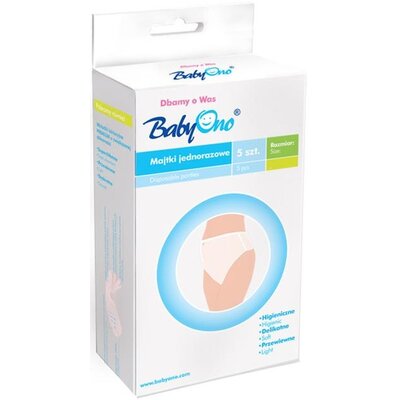 Majtki poporodowe BABYONO jednorazowe 500 (rozmiar L)