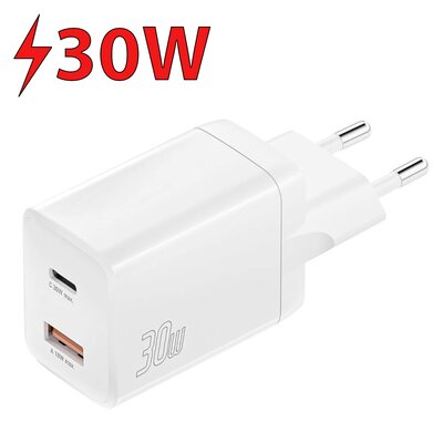 Ładowarka sieciowa 4SMARTS PDPlug Duos 30W Biały
