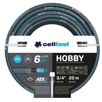 Wąż ogrodowy CELLFAST 3/4'' 20 m Hobby 16-222