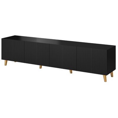 Szafka RTV CAMA MEBLE Pafos Czarny