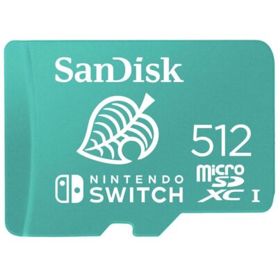 Karta pamięci SANDISK microSDXC 512GB do Nintendo Switch