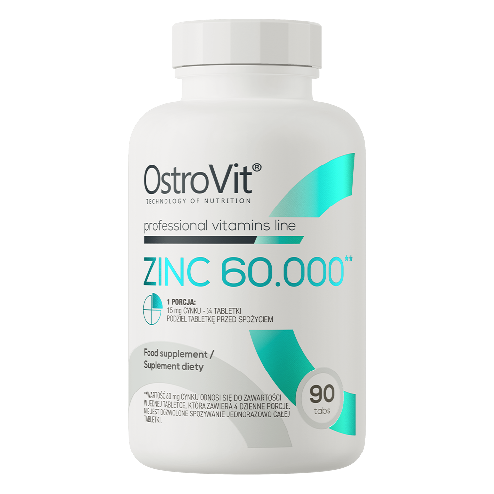 OstroVit Cynk 60.000 90 tabletek