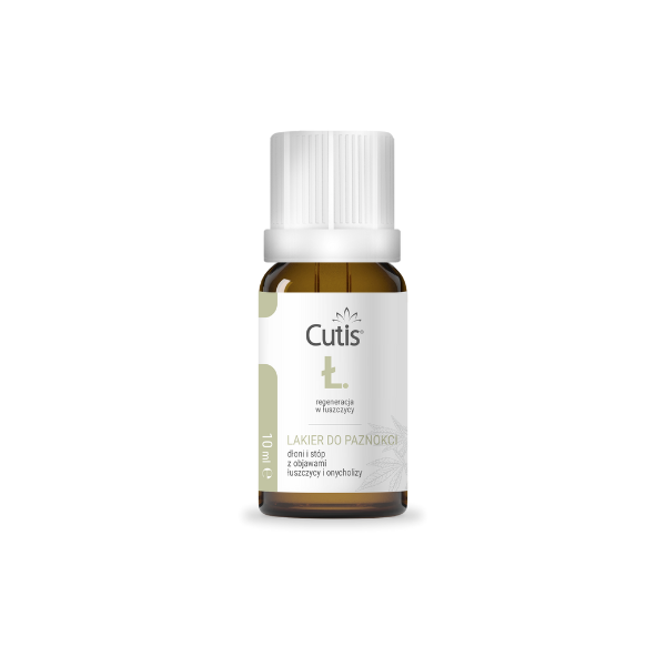 Cutis Ł - Łuszczyca i Onycholiza lakier do paznokci + CBD kannabidiol, 120 ml