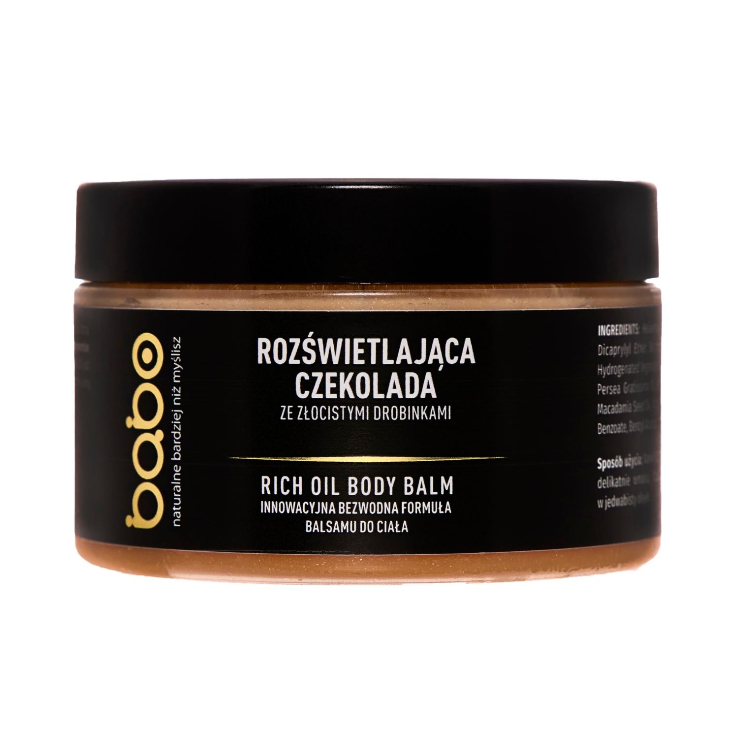 Babo Home SPA balsam do ciała „Rozświetlająca Czekolada”, 125 ml