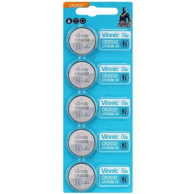 Baterie CR2032 VINNIC (5 szt.)