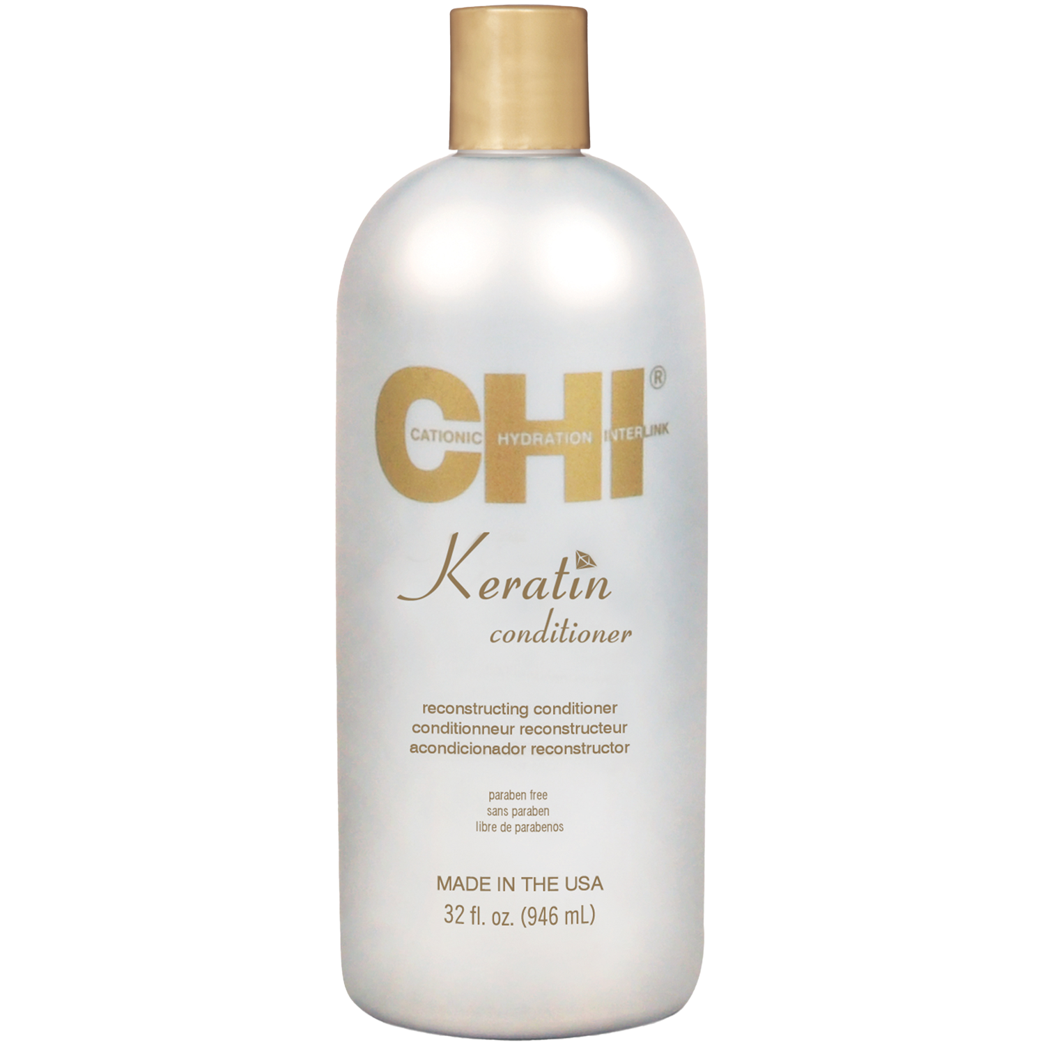 Chi Keratin regenerująca odżywka do włosów, 946 ml